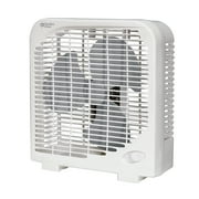 Comfort Zone 9 Portable Box Fan, White