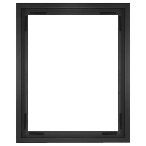 16x20 Canvas Float Frame, Black