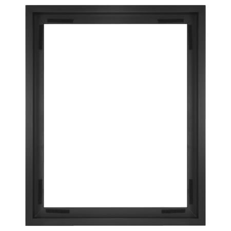 16x20 Canvas Float Frame, Black