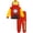 Iron Man Red Yellow, variant on Marvel Avengers Toddler Boy or Girl Cosplay Fleece Hoodie and Pants Set Captain America Blue