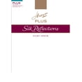 thumbnail image 2 of Silk Reflections Womens Plus-Size Control Top Enhanced Toe Pantyhose, 2 of 2