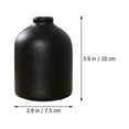 thumbnail image 2 of Shisuyan 1Pc Creative Simple Ceramics Vase Home Decorative Vase Chic Flower Holder Black, 2 of 8