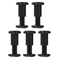 thumbnail image 1 of MasteelfCA 5 Pcs Vis de Reliure Créatives pour Albums Photo Scrapbooking Réparation Écrous (Noir), 1 of 8