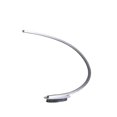 thumbnail image 1 of ORE International HBL2308 16 in. Eli Nickel LED Arc Tube Table Lamp - Brushed Silver & Soft White, 1 of 2