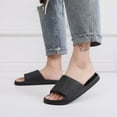 thumbnail image 3 of B91xZ Men's Slip On Sandal Indoor and Outdoor Beach Flip Flop,Black 10, 3 of 5