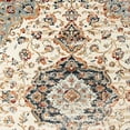 thumbnail image 5 of 5' x 7' Ivory Medallion Power Loom Area Rug, 5 of 9