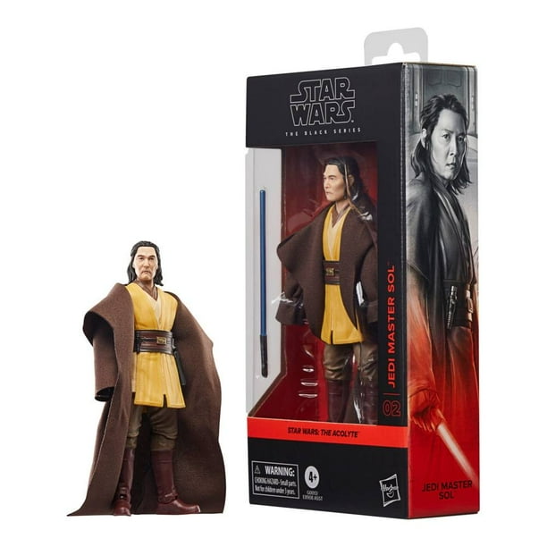 Figura de Acción Hasbro Star Wars Black Series Jedi Master Sol