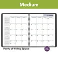 thumbnail image 2 of AT-A-GLANCE DayMinder Monthly Planner, 7" x 8 3/4", Black, January 2021 to December 2021 - G4000021, 2 of 4