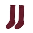 thumbnail image 1 of Diconna Baby Girls Socks, Knee High Socks, Solid Color Long Stocking, 1 of 6