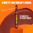 thumbnail image 3 of NYX Professional Makeup Fat Matte Lipstick, Smooth Color Long Lasting Lipstick, Cocoa Cuddles, 0.07 oz, 3 of 12