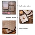 thumbnail image 3 of YSNOOWE 1Jgo Para Nougat De Metal Resistente Para Hornear Con Tabla De Rallar Café, 3 of 8