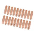 thumbnail image 1 of Contacto De Cobre De 20 Piezas, M6 Para Estación De Compactación Binzel 24KD MIG MAG, Accesorios Para Equipos De Soldadura Con Punta De Roble, Antorcha De 0,8mm, Color Café,, 1 of 8