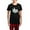 With Red Plaid Pant, variant on CafePress - Shark Birthday Pajamas - Women's Short Sleeve Print T-Shirt and Pants Dark Cotton Pajama Set