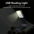 thumbnail image 4 of Lampe de Lecture, Pince à Intensité Variable en Continu Lampe de Lecture USB 3 Températures de Couleur Ultra Fine Rechargeable pour Chambre, 4 of 8
