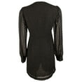 thumbnail image 2 of Women's Swiss Dot Printed Long Sleeve Sheer Dress 4, 2 of 5