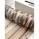 thumbnail image 2 of 20pcs Kawaii Washi Tapes Thin Set 7mm*3m Multi Pattern Paper Adhesive Masking Tape Gift Decoration Stickers, Hand Ledger Tape, Retro Paper Tape, Antiq, 2 of 4
