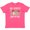Vintage Hot Pink, variant on Inktastic My Auntie Loves Me with Sloth and Hearts Youth T-Shirt