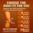 thumbnail image 4 of Rodillera De Compresion Bareflex Elite Pack De 2 Para Soporte Deportivo Y Alivio De Dolor, 4 of 5