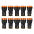 thumbnail image 1 of Led Power Indicator Light Ad16-22d/s Power Indicator Light Power Signal Light Signal Light 10Pcs BERM LED Power Indicator Light Semiconductor Energy-Saving Lamp φ22mm 24V AD16-22d, 1 of 8