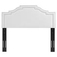 thumbnail image 4 of Modway Lucia King/California King Performance Velvet Headboard in White, 4 of 10