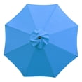 thumbnail image 1 of Sombrilla de patio Sunnyglade, 274 cm, toldo de repuesto, azul, 1 of 6