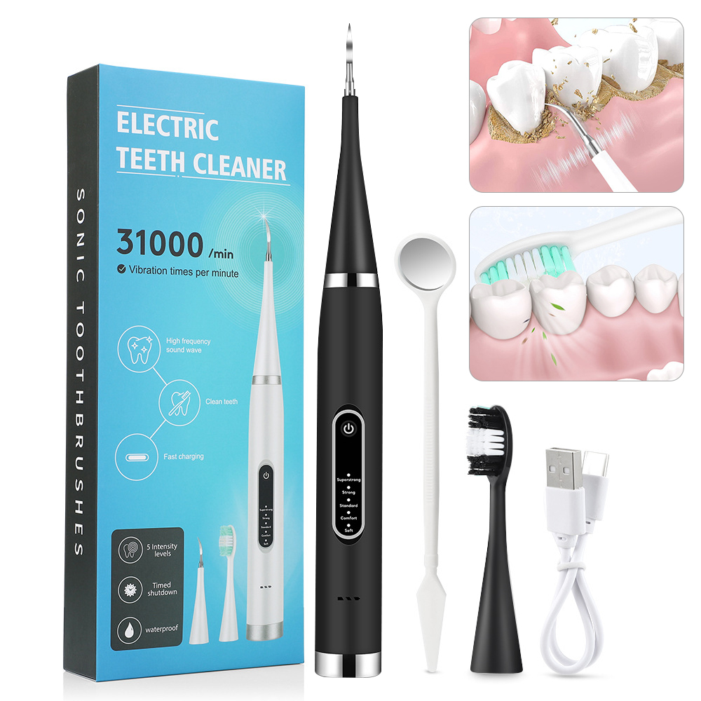 kydely Ultrasonic Electric Tooth Cleaner Dental Scaler Teeth Tartar