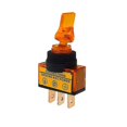 thumbnail image 1 of 10 unidades, 12 V 20 A, conexiones de interruptor de encendido y apagado, tierra, amarillo, rojo, azul, verde, interruptor de coche con botón de luz, orificio de montaje de 12 mm, 1 of 4