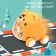 thumbnail image 4 of Esaierr Boys Girys Car Toy, Cute Inertia Car Toys for 3+ Year Old Toddler Birthday Gift(Tiger), 4 of 8