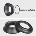 thumbnail image 4 of Tube de Direction en Fibre de Carbone 1-1/8 Pouces Entretoise pour Casque Cyclisme Rondelles Conique Mat, 4 of 9