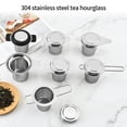 thumbnail image 2 of opvise Tea Infuser with Handle Fine Mesh Reusable Anti-rust Household Tea Shop Handheld Tea Leaf Strainer D, 2 of 8