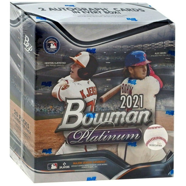 21 Topps Bowman Platinum Baseball Mega Box