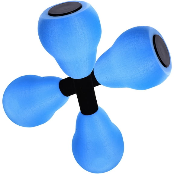 HOMEMAXS Blue EVA Dumbbells for Fitness Use Perfect for Home Gym and Travel Small Size 0.5kg Each