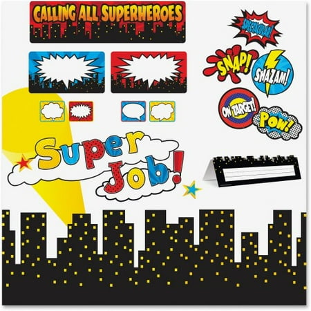 

Teacher Created Resources Superhero Decorative Set Multicolor - 5 / Set