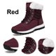 thumbnail image 2 of Botines Botas Nieve Mujer Cálido Forro Piel Invierno Antideslizante para Exteriores, 2 of 8