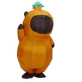 Funny Inflatable Capybara Costume Mascot Blow up Suits for Party — free download