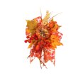 thumbnail image 2 of Thanksgiving Decorative Pendant Artificial Flower Pumpkin Wall Hanging | Multicolor Plastic Autumn Leaves | Lightweight Durable Fall Harvest Decor for Home Restaurant Party, 2 of 6