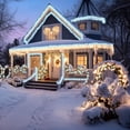 thumbnail image 5 of SQHQ 150ft LED Rope White Lights Outdoor 810 LED Connectable and Flexible Tube Lights with 8 Modes Waterproof LED Rope Lighting for Party Holiday Garden Garden Indoor Outdoor Decoration, 5 of 5