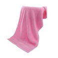 thumbnail image 2 of Toalla De Algodón, Toalla De Baño Suave Y Absorbente, Tejido De Secado Rápido, Secado Suave Para Rostro Y Cuerpo, Ideal Para El Hogar Y El Gimnasio, Color Rosa, 2 of 8