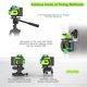 thumbnail image 4 of Line Laser Level MBYULO 16, autonivelante de 360° con 2 baterías, 4 of 9