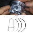 thumbnail image 3 of Motorcycle Piston Ring Compressor Set, Portable 50 To 85mm Motorcycle Brake Piston Removal Tool  Efficient Repair Easy To Use  for Most Engine Sizes, 3 of 7