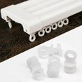 thumbnail image 3 of 50pcs Plastic Curtain Track Hooks Runner Fit Replacement Accessories For Camper Van Motorhome Caravan Boat, 3 of 5