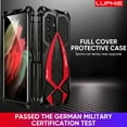 thumbnail image 3 of SaniMore for Samsung Galaxy S21 Plus (6.7" 2021) Case with Tempered Glass Screen Protector PC TPU Hybird Heavy Duty Protective Military-grade Drop Resistant Shockproof Armor Stylish Shell, Camouflage, 3 of 11