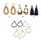 thumbnail image 4 of Paquete de 12 pendientes acrílicos borlas geométricas Estilos étnicos hechos a mano Chic atractivo Diseño único Material Premium Material Ear Drop Blob Acrílico Inevent AP008673-02B, 4 of 5