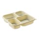 thumbnail image 1 of Disposable Lunch Box Gridding Box Bento Commercial Takeout Packaging Box FoodGrade EnvironmentFriendly Degradable Bowl B, 1 of 5