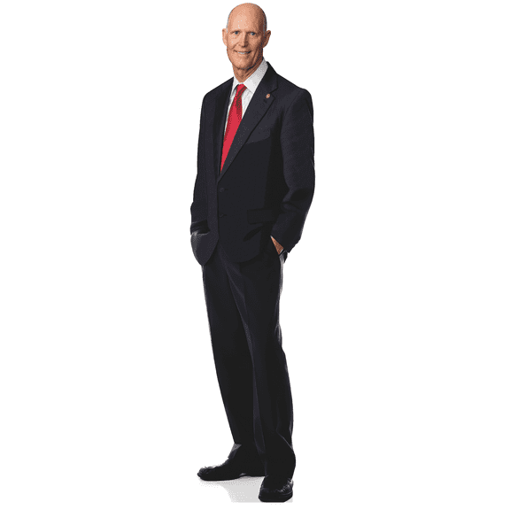 Rick Scott Republican Senator Former Governor Cardboard Cutout Standee Standup