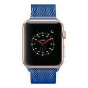 Apple Watch Series 2 - 38mm, WiFi - Rose Gold with Blue Milanese Loop - Scratch & Dent