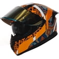 thumbnail image 4 of Obsidian Casco de motocicleta para adultos con doble visera de cara completa para moto de calle con Pinlock Ready aprobado por DOT, 4 of 5