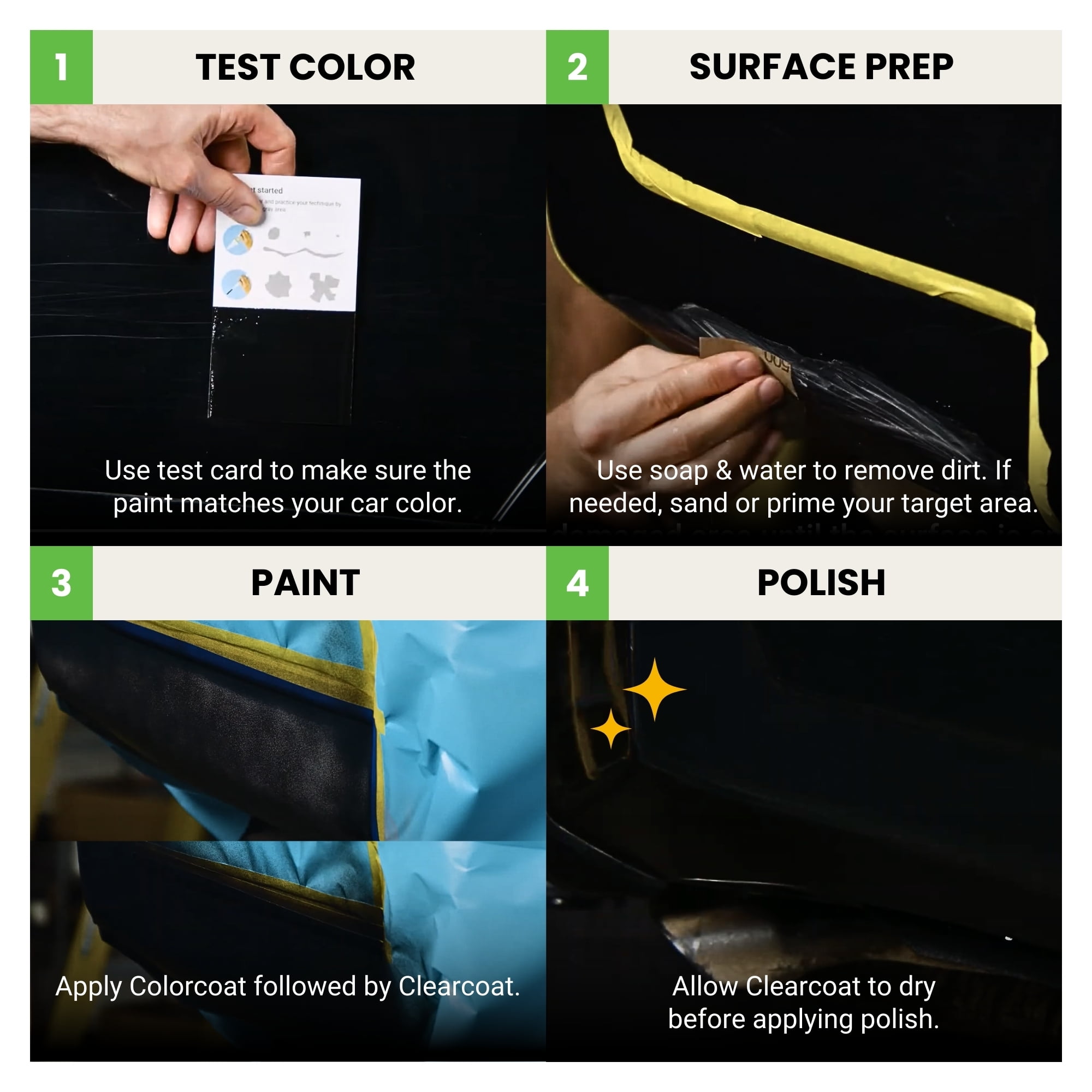 TouchUpDirect Silver Sky Metallic 1D6 Auto Scratch Repairs Paint