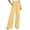 Gold, variant on Linen Pants Women Casual Loose Drawstring Solid Color Wide Leg Cotton Linen Long Pants For A Relaxed Boho Everyday Look Women's Pants