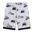 thumbnail image 7 of Little Boys Short Pajamas Toddler Train 100% Cotton Sleepwear Kids 2 Piece PJS Summer Clothes Shirts 5T, 7 of 7